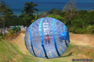 zorbing-at-rollerball